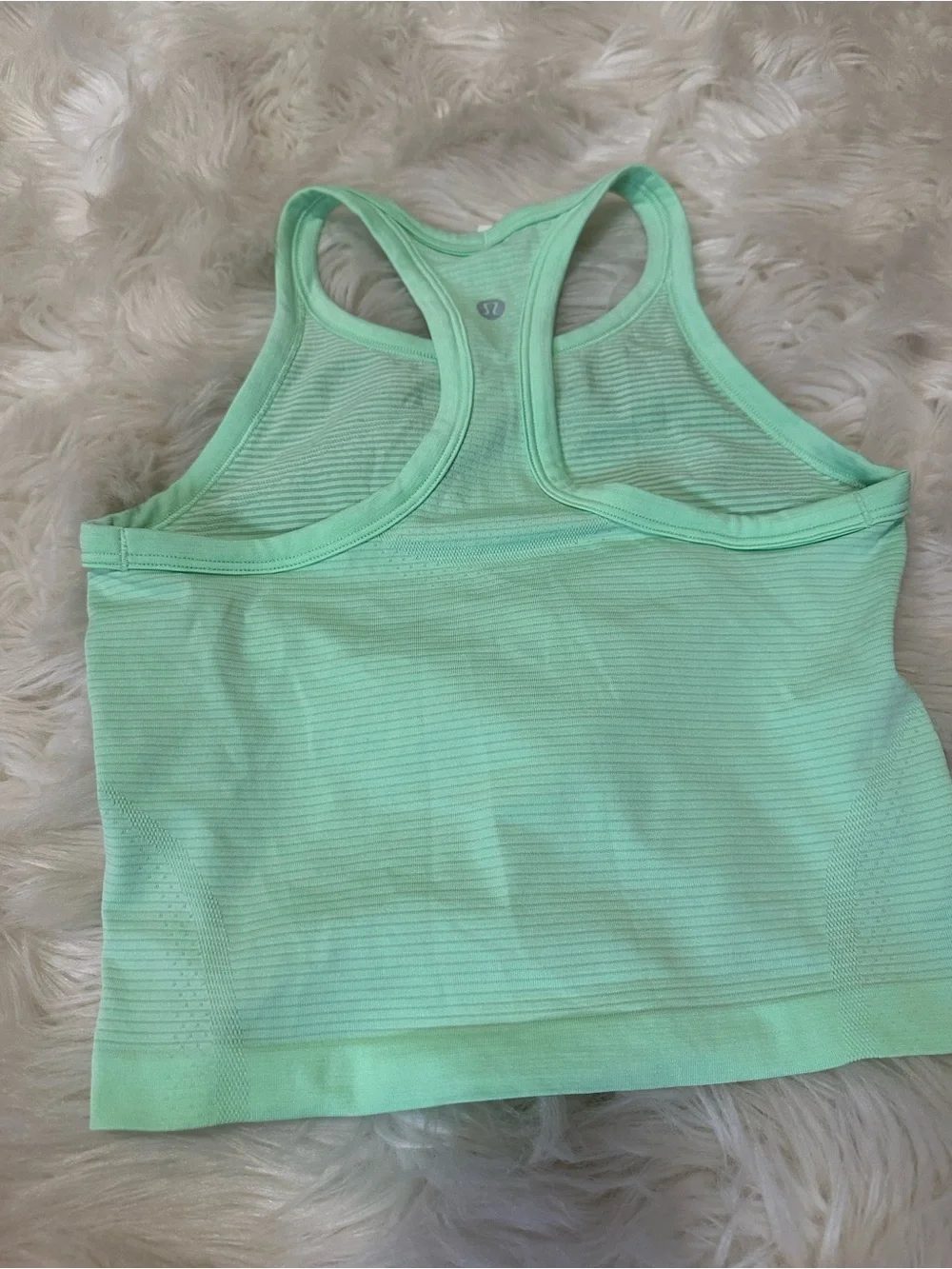 lululemon athletica Mint Ribbed Racerback Tank